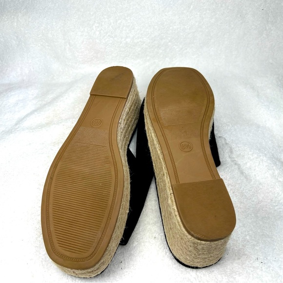 A New Day, black 2.5 inch rope wedge size 8.5 - Picture 5 of 5